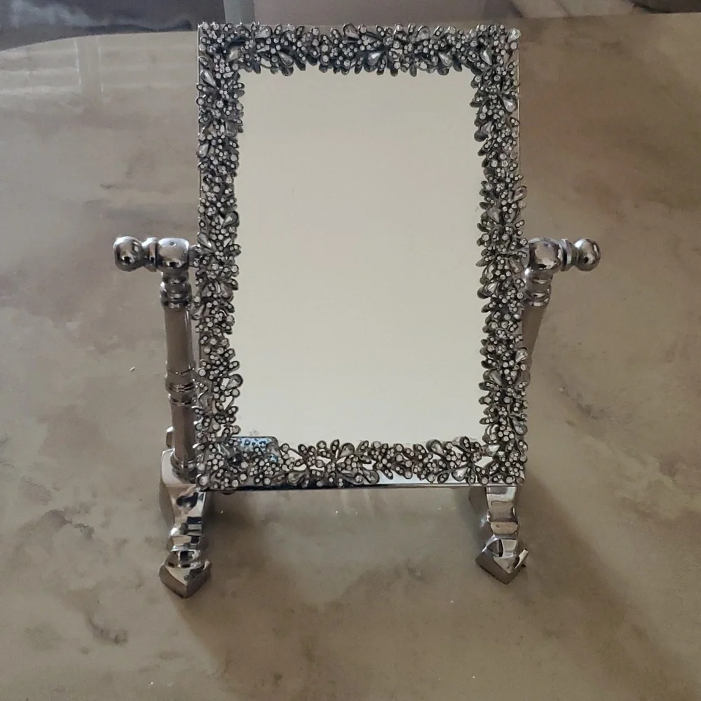Faux Jeweled Mirror nwot